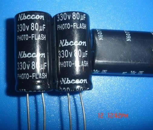 330V80UF Photo-flash capacitor 10pcs/lot