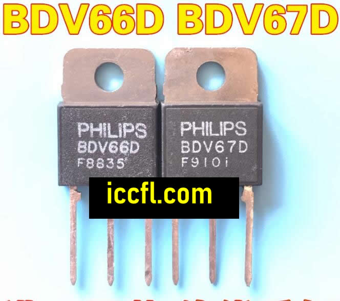 BDV66D BDV67D TO-247 pair