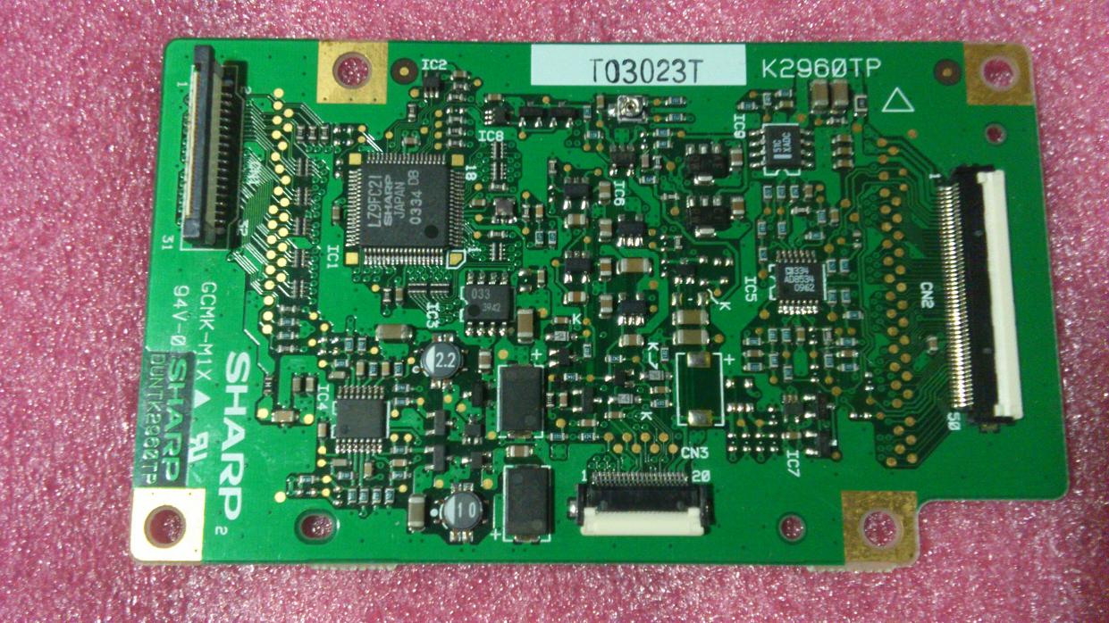 DUNTK2960TP GCMK-M1X  LQ080V3DG01 control board