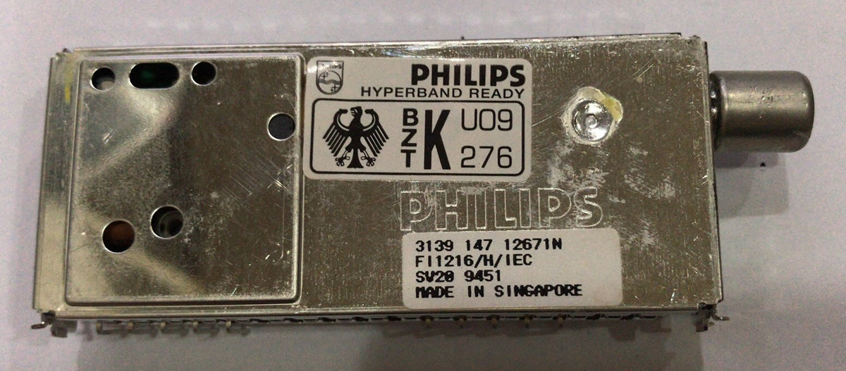 FI1216/H/IEC philips tuner new