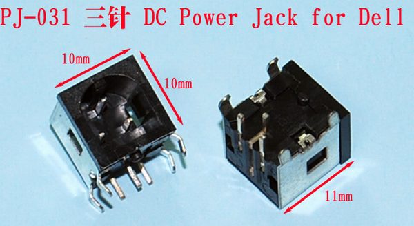 PJ-031 dc power jack for dell