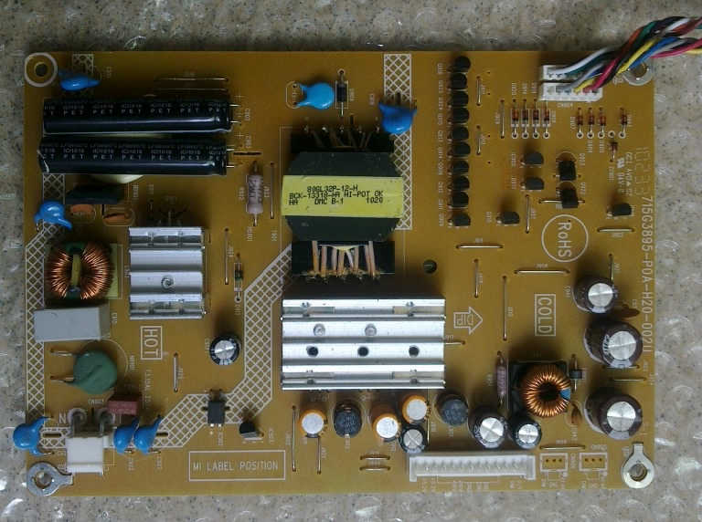 Philips 715G3895-POA-H20-002U Power Board