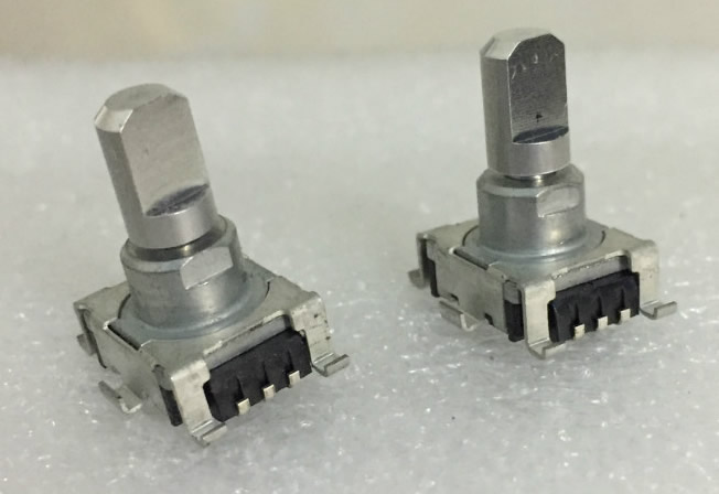 ALPS 11mm RK1191114001 single-unit with push-on switch travel 0.5mm B10K  Metal Shaft Reflow Type 10KB potentiometer