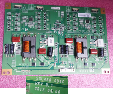 SSL460_0D4C led backlight converter for LTI460HN01 LTI460HN07 LTI460HN09