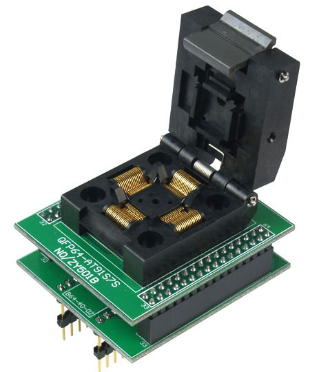 ZY501B socket TQFP64 SmartPRO X5 Plus/X8 Plus/5000U/T9000