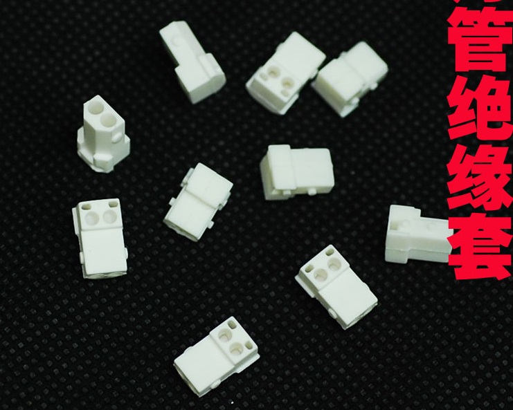 Dual ccfl Silicon end Cap for 2.4mm ccfl lamp for 7mm harness 10pcs/lot
