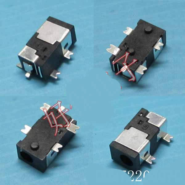 Tablets DC Jack 2.5mm pin 0.7mm 5-pin SMD VII