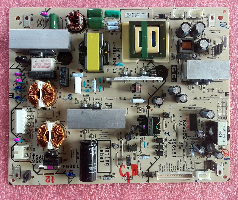 1-881-956-12 power supply board