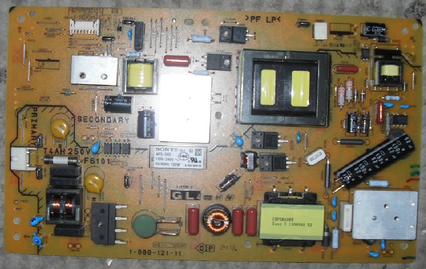 1-888-121-11 APS-349 power supply board