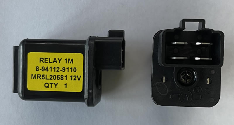 8-94112-9110 14V Isuzu Jiangling Foton Landwind Relay – Headlight Dimmer Relay 8-94112-9110 14V Isuzu Jiangling Foton Landwind Relay – Headlight Dimmer Relay