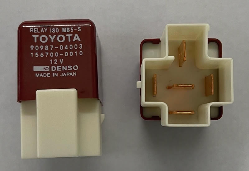 Toyota Camry Corolla Vios Relay 90987-04003 – Starter/Fan/Main Relay Toyota Camry Corolla Vios Relay 90987-04003 – Starter/Fan/Main Relay