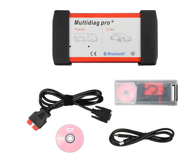 Bluetooth Multidiag Pro+ for Cars/Trucks and OBD2