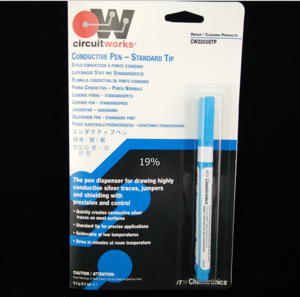 CW2200STP Conductive Pen, Standard Tip,Made in USA
