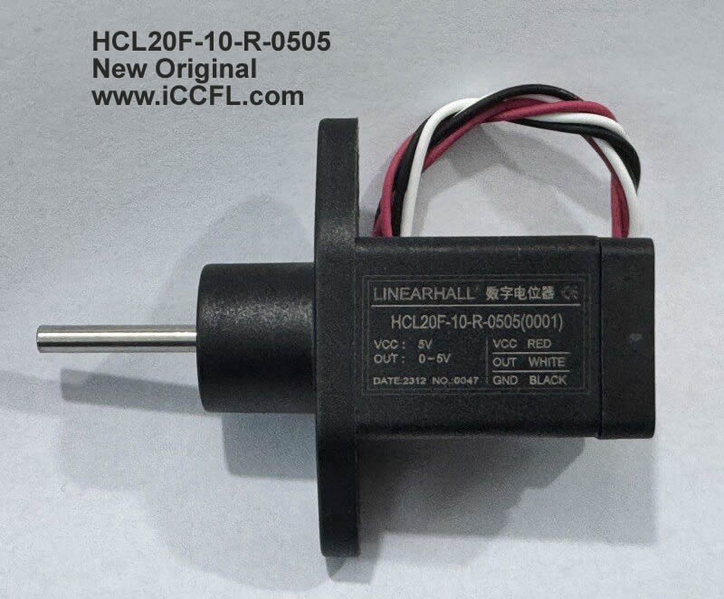 SAKAE HCL20F-10-R-0505 10mm Linear Displacement Sensor – Hall Effect, Spring Return, Flange Mount, 12-bit Resolution SAKAE HCL20F-10-R-0505 10mm Linear Displacement Sensor – Hall Effect, Spring Return, Flange Mount, 12-bit Resolution