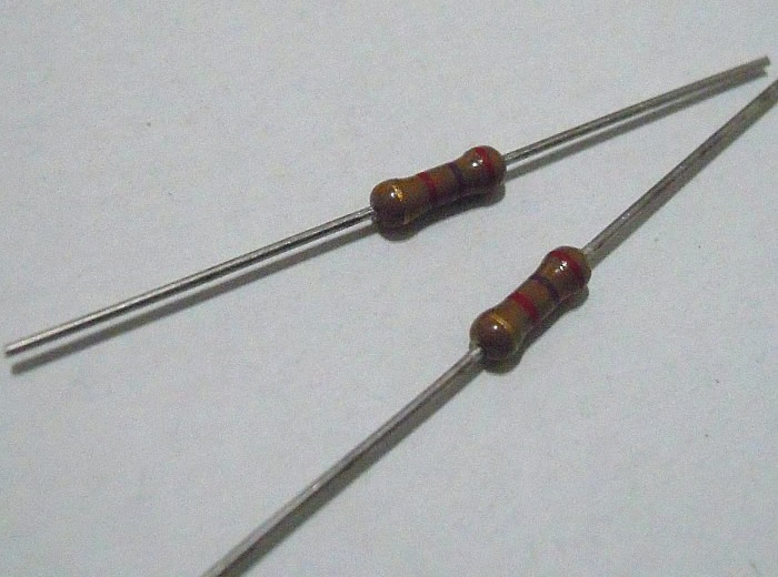 KOA 2.7K 5% 0.5W 3x9 OFC HIFI Resistor 5pcs/lot