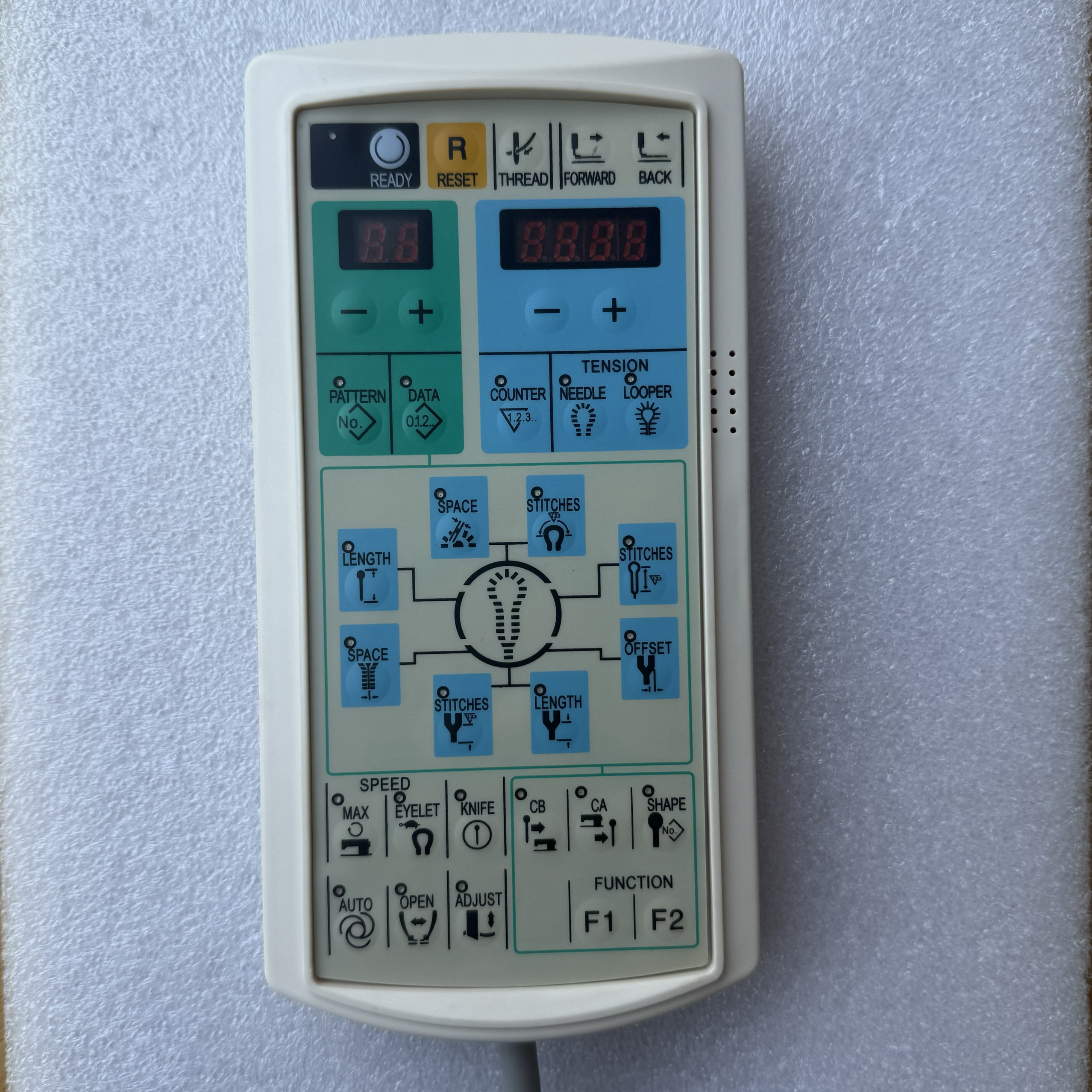 Operation Panel Display for JUKI MEB-3200S 3200J Eyelet Buttonholing Machine new Operation Panel Display for JUKI MEB-3200S 3200J Eyelet Buttonholing Machine new