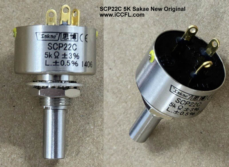 SAKAE SCP22C 5KΩ Precision Potentiometer – Wirewound, 0.5W, ±3% Tolerance New original SAKAE SCP22C 5KΩ Precision Potentiometer – Wirewound, 0.5W, ±3% Tolerance New original