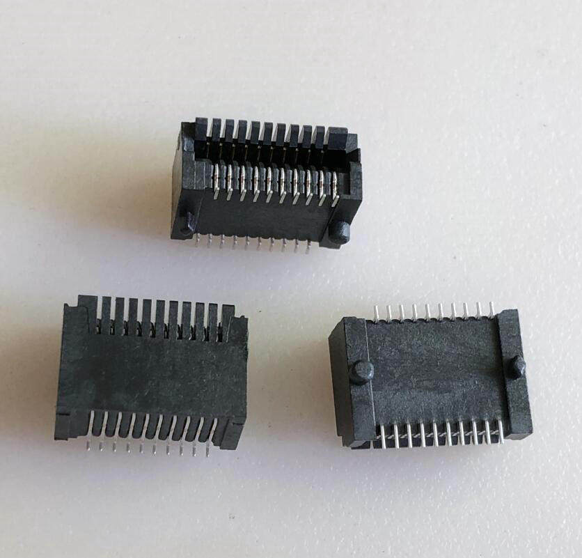 SFP Connector, Fiber Optic Module Socket/Slot, 20P / 20-Pin, SMT, SFP Interface/Port SFP Connector, Fiber Optic Module Socket/Slot, 20P / 20-Pin, SMT, SFP Interface/Port