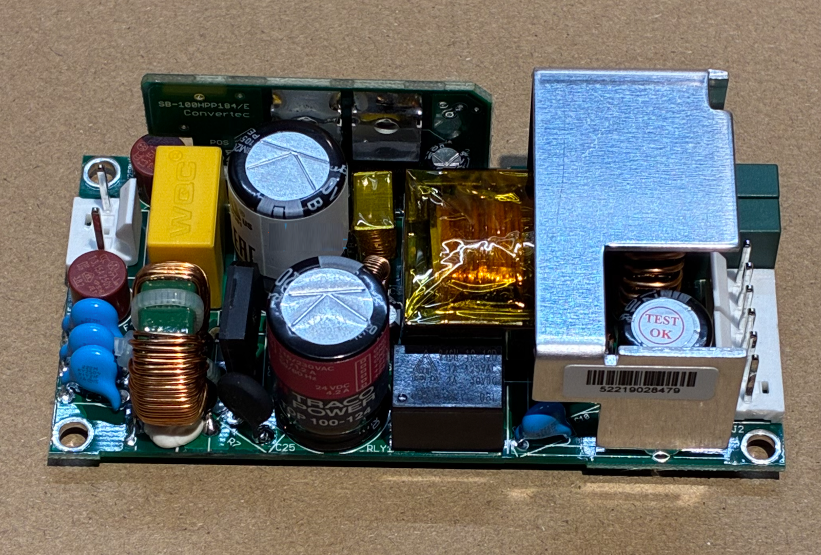 Traco Power TOP 100-124 POWER SUPPLY BOARD Traco Power TOP 100-124 POWER SUPPLY BOARD