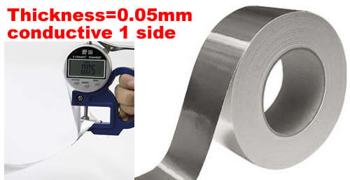 aluminum foil tape wide 45mm length 40M
